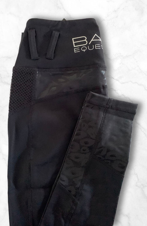 No Grip BARE Performance Tights - Black Cat